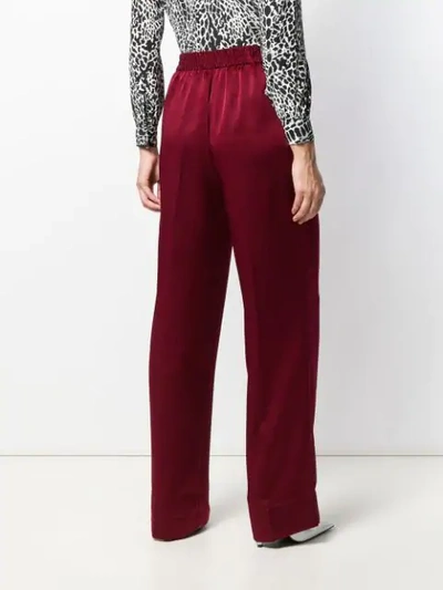 Gianluca Capannolo High-waisted Trousers In 15 Bordeaux