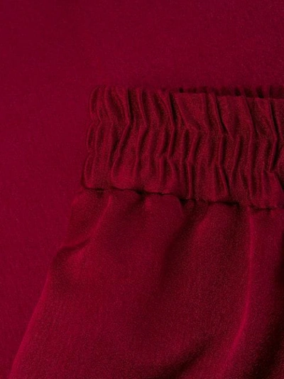 Gianluca Capannolo High-waisted Trousers In 15 Bordeaux