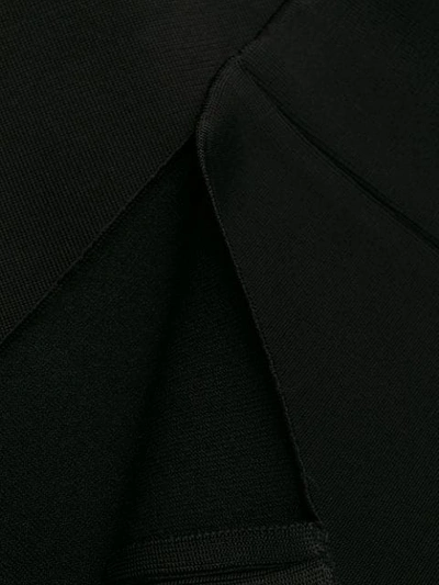 ANTONINO VALENTI CAPE DRESS - 黑色