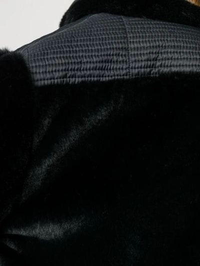 Shop Rossignol X Jcc Jc De Castelbajac Wifi Faux Fur Coat In Black