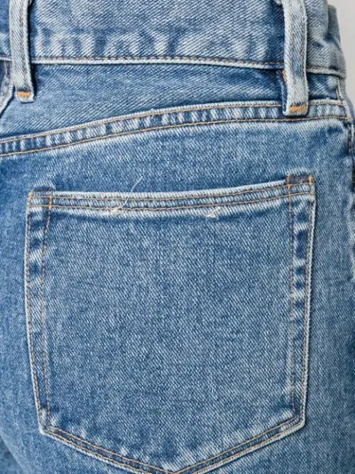 Shop Simon Miller Wide-leg Cropped Jeans In 20024 Vintage Indigo Wash