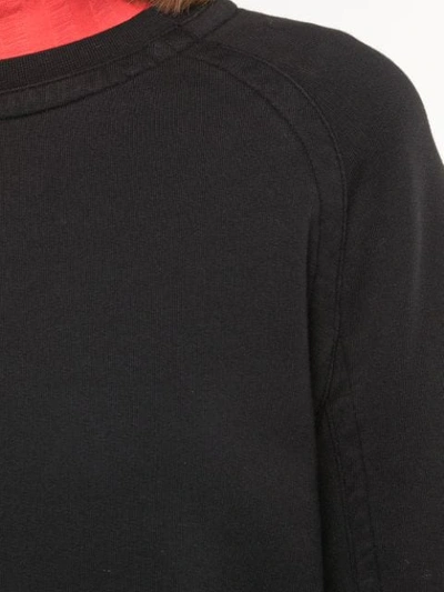 Shop Haider Ackermann Plain Jersey Sweater In Black