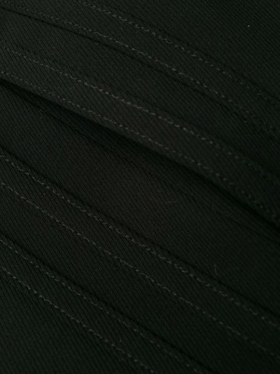 Shop Balenciaga Straight Leg Trousers In Black