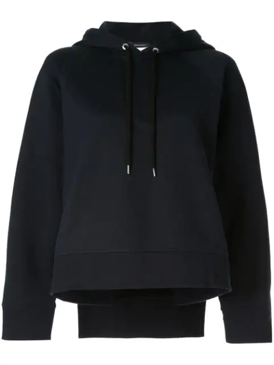 Cedric Charlier Basic Hoodie In Blue