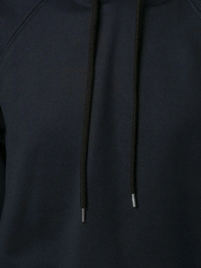 Cedric Charlier Basic Hoodie In Blue