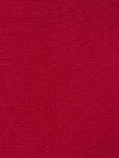 Shop Red Valentino Gathered Hem Mini Skirt  In Red