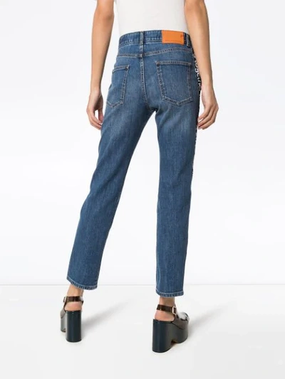 STELLA MCCARTNEY ALL TOGETHER NOW STRAIGHT-LEG JEANS - 蓝色