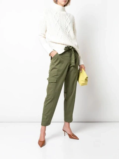 Shop Alex Mill Washed Expedition Trousers In Green