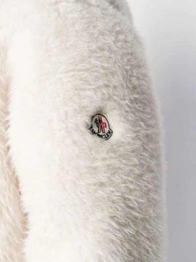 Shop Moncler Reversible Padded Jacket In White