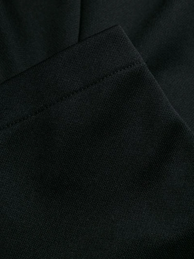Shop Moncler Side Panel Track Pants In Black
