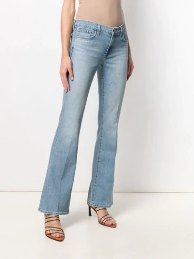 Shop J Brand Classic Bootcut Jeans In Blue