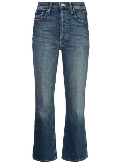 Shop Mother The Tripper Jeans In Blue