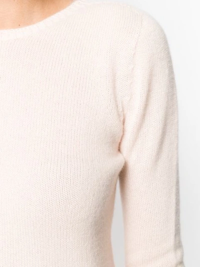 Shop Roberto Collina Slim-fit Jumper In Pink