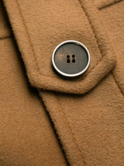 Mackage Elodie-r Double Breasted Wool Blend Coat In Neutrals