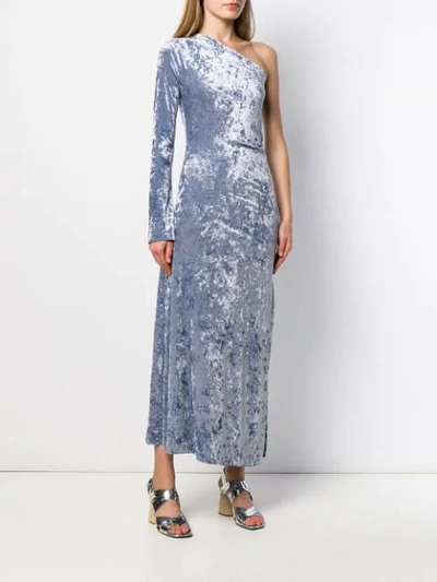 Ssheena Waria Evening Dress In Blue