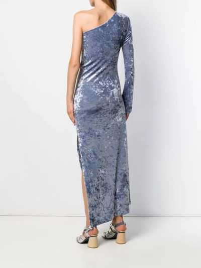 Ssheena Waria Evening Dress In Blue
