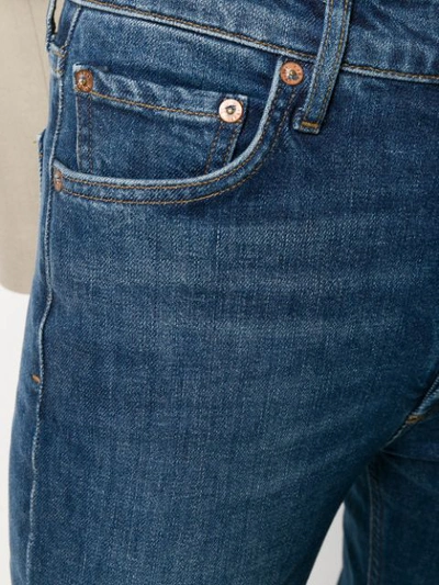 Shop Agolde Skinny Fit Jeans In Blue