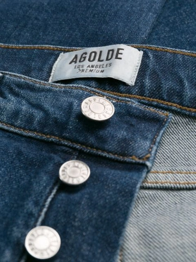 Shop Agolde Skinny Fit Jeans In Blue