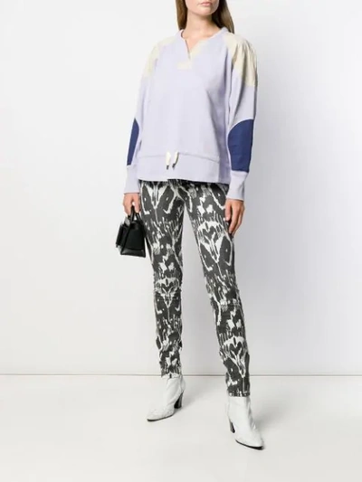 Shop Isabel Marant Étoile Nifen Sweatshirt In Blue