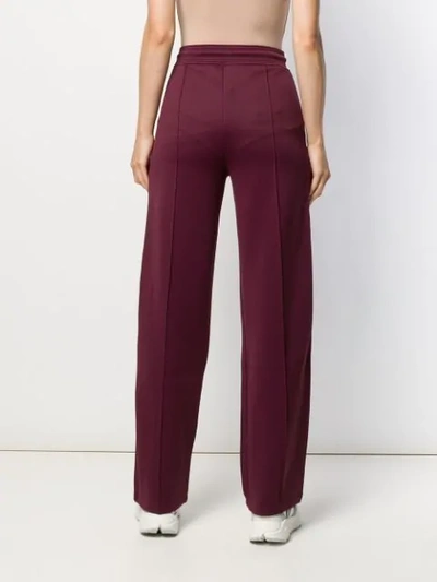 Shop Kenzo Straight-leg Trousers In Red