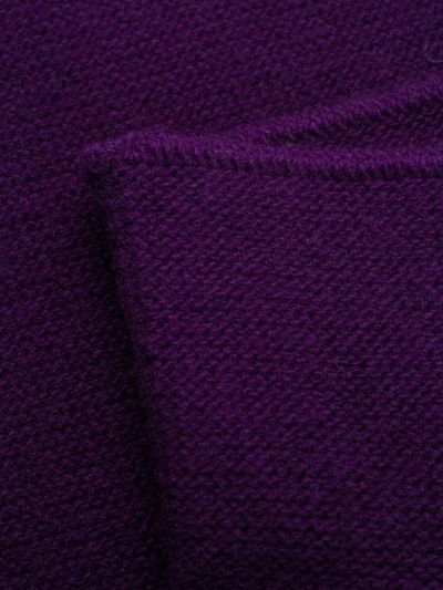 Shop Christian Wijnants Wool Knit Sweater In Viola