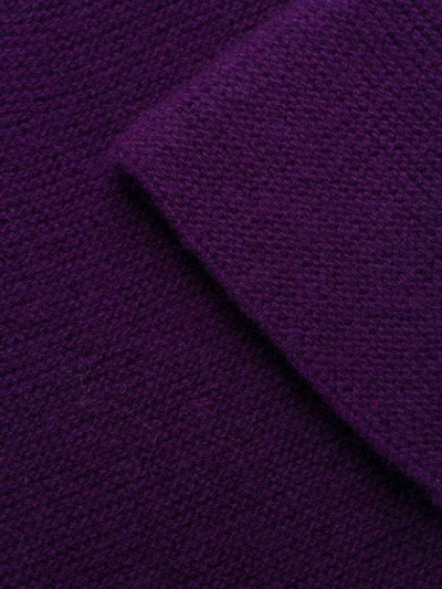 Shop Christian Wijnants Wool Knit Sweater In Viola