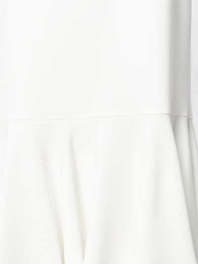 Shop Dolce & Gabbana Sleeveless Shift Dress - White