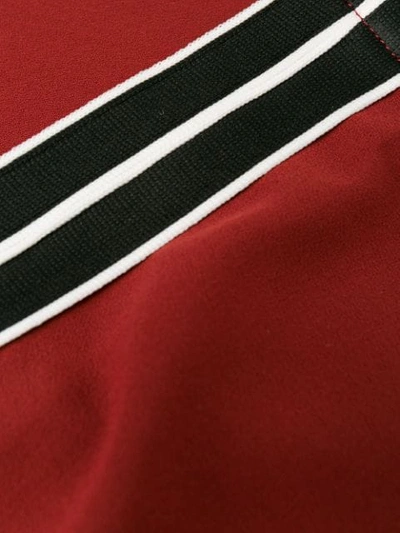 Shop See By Chloé Side Stripe Track Trousers In Red