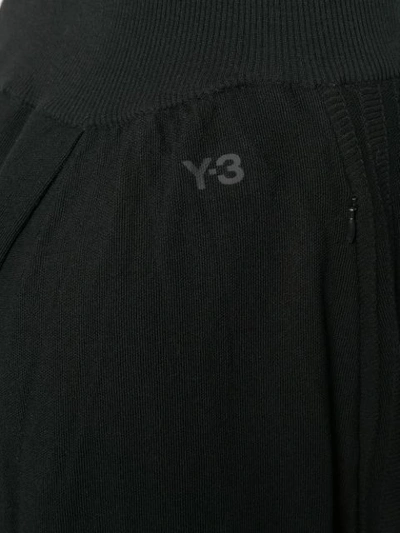 Shop Y-3 High-waisted Skirt - Black