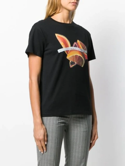 Shop Each X Other Amanda Wall Charity Collaboration 'fortune' T-shirt In Black