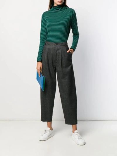 Shop Société Anonyme Roll Neck Sweatshirt In Green