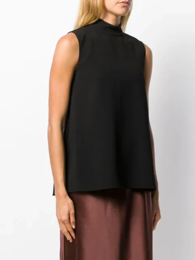 Shop Theory Sleeveless Blouse In Black