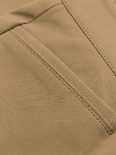 Shop Cambio Cropped Slim-fit Trousers In Neutrals