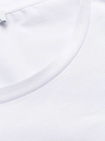Shop Liu •jo Embellished Logo T-shirt In White