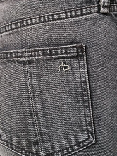 Shop Rag & Bone Hana Cropped Jeans - Black