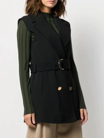 Shop Stella Mccartney Bruce Waistcoat In Black