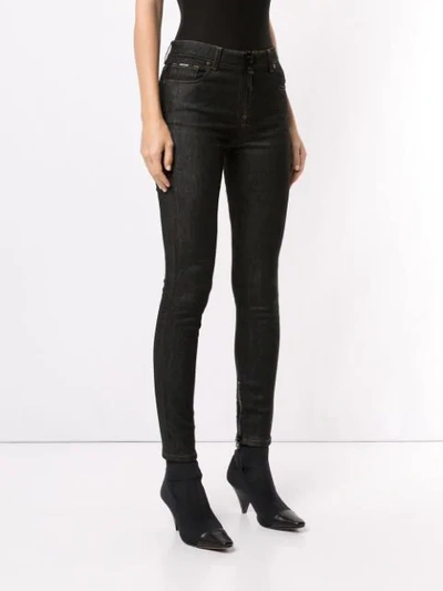 Shop Tom Ford Zip-up Skinny Jeans In Blue