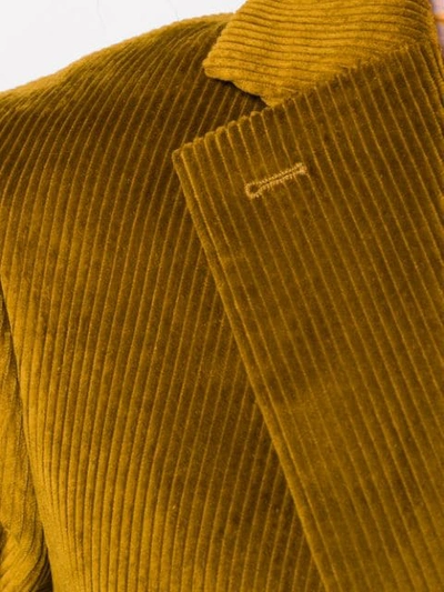 Shop Acne Studios Corded Blazer In Abl-oil Yellow