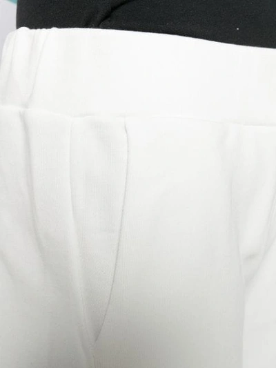Shop Federica Tosi High-waist Flared Trousers In White