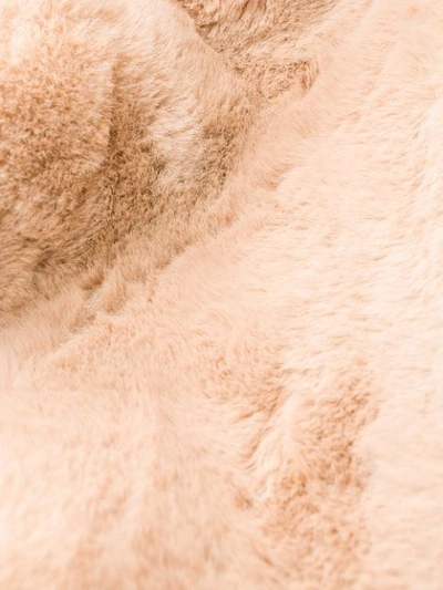 Shop Apparis Marie Hooded Faux-fur Coat In Neutrals