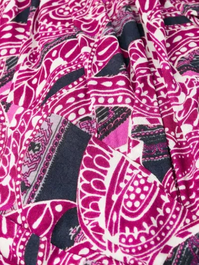 Shop Isabel Marant Kleid Mit Rollkragen In Pkbu Pink Blue