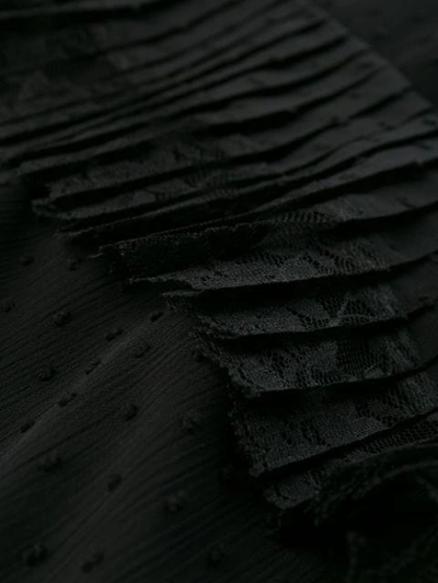 Shop Zimmermann Lace Trim Skirt In Black
