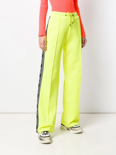 Shop Kenzo Fashion Trousers In Yellow