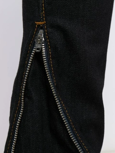 Shop Société Anonyme Embroidered Skinny Jeans In Blue