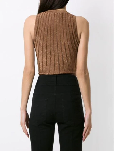 Shop Nk Paula Bodysuit In Brown