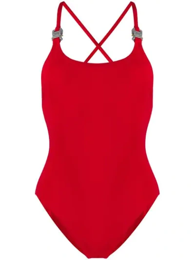 1017 ALYX 9SM FITTED SWIM SUIT - 红色