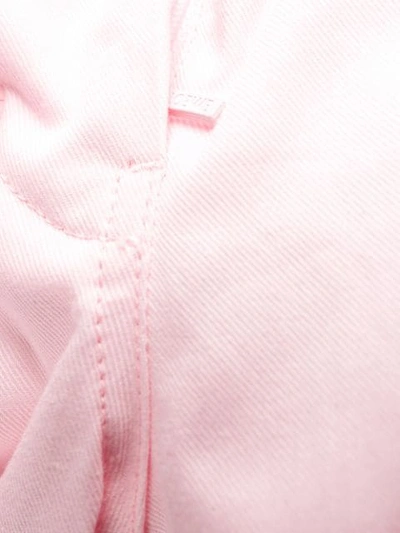Shop Loewe High Waist Trousers In Pink