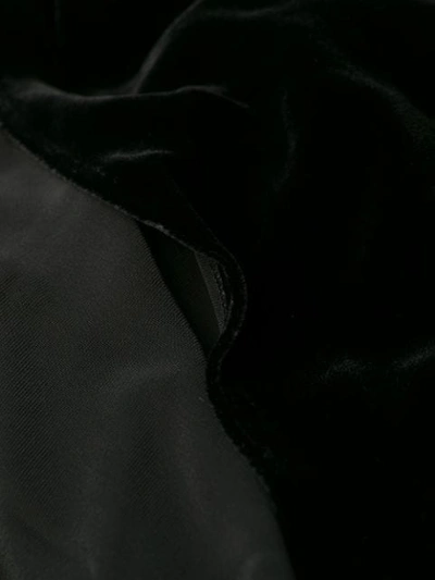 A.W.A.K.E. MODE 绕领式礼服 - 黑色
