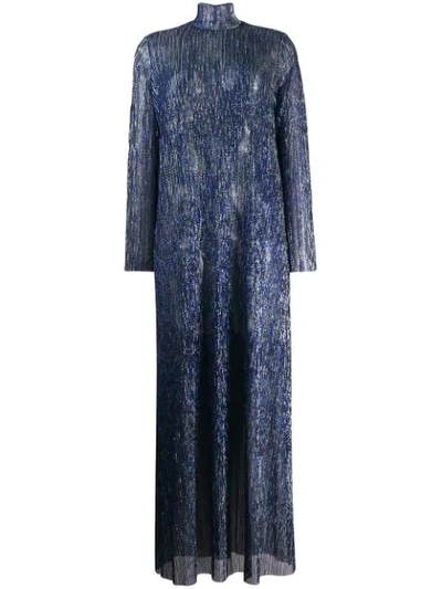 Shop Aeron Galaxy Dress In Blue