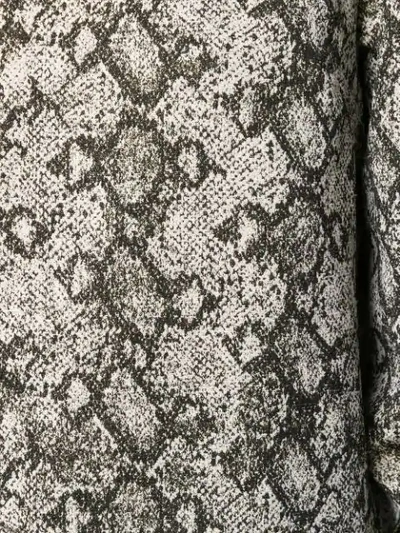 Shop Andamane Snakeskin Print Mini Dress In 819 Snake